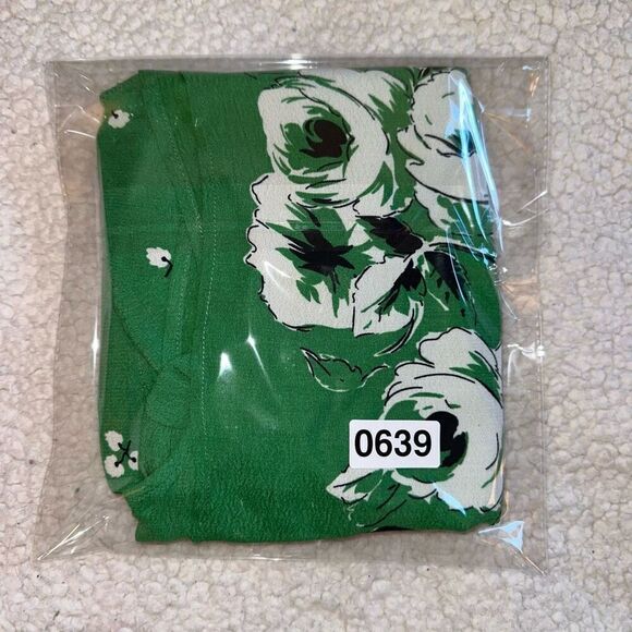 Abercrombie and Fitch Women’s Green Floral Pencil Dress Size Large - Picture 11 of 11